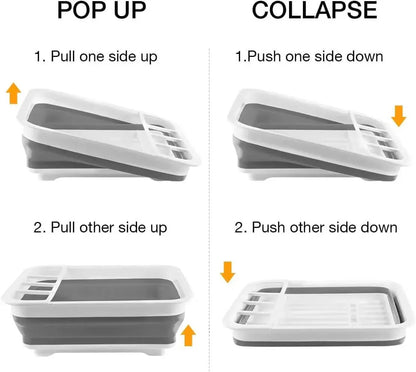 HomelyCuisine™ Rack: Compact and Foldable for Easy Storage